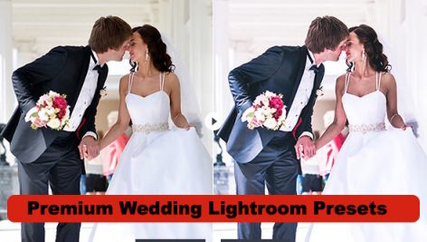 دانلود پریست لایتروم عروسی موبایل و دسکتاپ : Premium Wedding Lightroom Presets