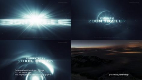 دانلود پروژه آماده افترافکت با موزیک : وله و تیتراژ ZOOM Cinematic Trailer