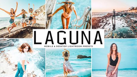 دانلود پریست لایت روم و Camera Raw و اکشن: Lagoon Mobile Desktop Lightroom Presets