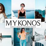 دانلود پریست لایت روم و Camera Raw و اکشن: Mykonos Mobile Desktop Lightroom Presets