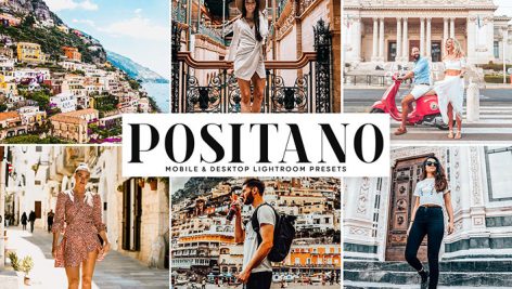 دانلود پریست لایت روم و Camera Raw و اکشن: Positano Pro Lightroom Presets