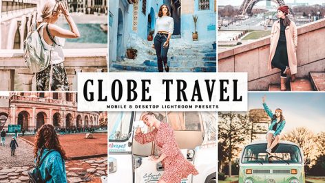 دانلود پریست لایتروم و Camera Raw و اکشن: Globe Travel Lightroom Presets