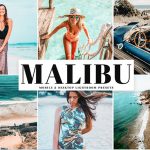 دانلود پریست لایتروم و Camera Raw و اکشن Malibu Lightroom Presets Pack