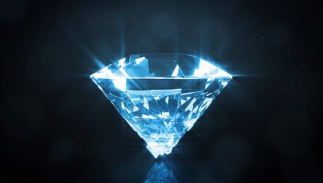 دانلود پروژه آماده افترافکت لوگو الماسی Luxury Diamond Logo
