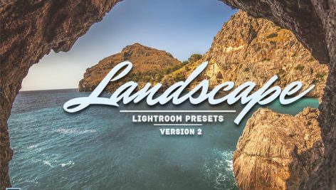دانلود پریست لایت روم 30 عددی دسکتاپ : Landscape Lightroom Presets v2