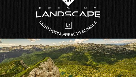 دانلود پریست لایت روم 50 عددی دسکتاپ : Premium Landscape Lightroom Presets
