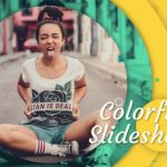 پروژه افترافکت با موزیک وله اینترو و تیتراژ Colorful Slideshow