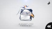 پروژه افترافکت لوگو با رزولوشن 4K با موزیک Elegant Logo