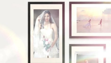 دانلود پروژه آماده پریمیر با موزیک اسلایدشو Wedding Slideshow Photo Collage