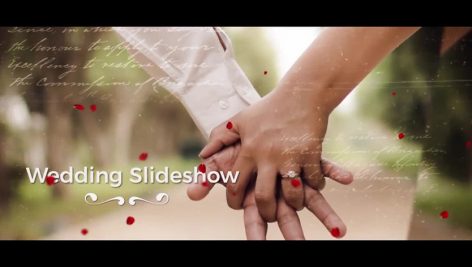 پروژه آماده پریمیر با موزیک : اسلایدشو عروسی Wedding Slideshow