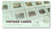 پروژه افترافکت با موزیک اسلایدشو حرفه ای Vintage Cards Slideshow
