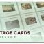 پروژه افترافکت با موزیک اسلایدشو حرفه ای Vintage Cards Slideshow