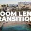 ترنزیشن پریمیر با افکت زوم لنز Zoom Lens Transitions