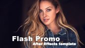 پروژه آماده پریمیر با رزولوشن 4K تیتراژ Flash Promo