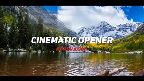پروژه آماده پریمیر با موزیک تیتراژ و وله سینمایی Cinematic Opener