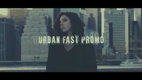 پروژه آماده پریمیر با موزیک : تیتراژ و وله سینمایی Urban Fast Promo