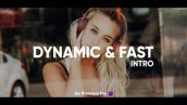 پروژه افترافکت با موزیک تیتراژ سینمایی Dynamic Fast Intro for Premiere Pro