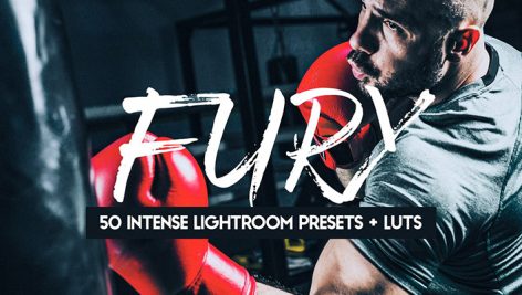 پریست لایت روم دسکتاپ و موبایل تم ورزشی Fury 50 Intense Lightroom Presets