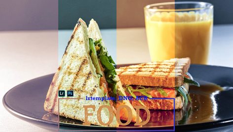 پریست لایت روم دسکتاپ و موبایل عکس غذا Food LR Presets for Mobile and Desktop