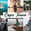 پریست لایت روم دسکتاپ و موبایل و کمرا راو Cape Town Lightroom Presets