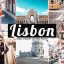 پریست لایت روم دسکتاپ و موبایل و کمرا راو Lisbon Pro Lightroom Presets