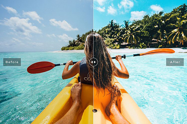 پریست لایت روم و Camera Raw و اکشن Kauai Mobile Desktop Lightroom Presets