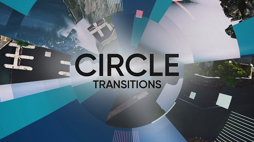 دانلود ترنزیشن پریمیر با افکت دایره Circle Transitions