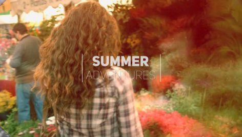 
پروژه پریمیر با موزیک : اسلایدشو ماجراهای تابستان Summer Adventure