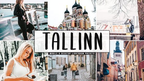 
پریست لایت روم و کمرا راو تم تالین Tallinn Lightroom Presets Pack