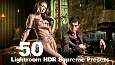 دانلود 50 پریست لایت روم تم کنتراست رنگ Lightroom HDR Supreme Presets