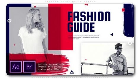 
پروژه پریمیر با موزیک : اسلایدشو فشن و اسپرت Fashion Guide Media Opener