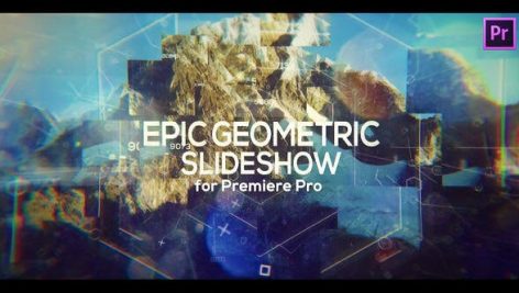 
پروژه پریمیر با موزیک : اسلایدشو هندسی مدرن Epic Geometric Slideshow for Premiere Pro