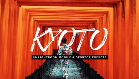 پریست لایت روم و لات رنگی تم کیوتو ژاپن Kyoto Lightroom Presets and LUTs