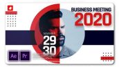 پروژه پریمیر با موزیک تبلیغات معرفی شرکت Business Meeting 2020 Promo Maker