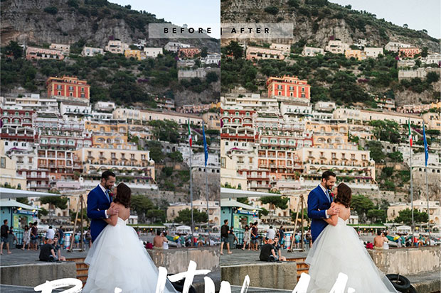 پریست لایت روم دسکتاپ و موبایل تم عروس Bright Wedding Lightroom Preset