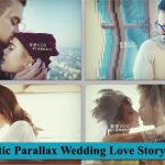 پروژه افترافکت پارالاکس آلبوم داستان عاشقانه عروسی Romantic Parallax Wedding Love Story Album