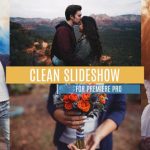 پروژه پریمیر اسلایدشو شیک و ساده Clean Slideshow for Premiere Pro