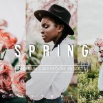 پریست لایت روم دسکتاپ و موبایل بهار پر جنب و جوش Vibrant SPRING Lightroom Presets