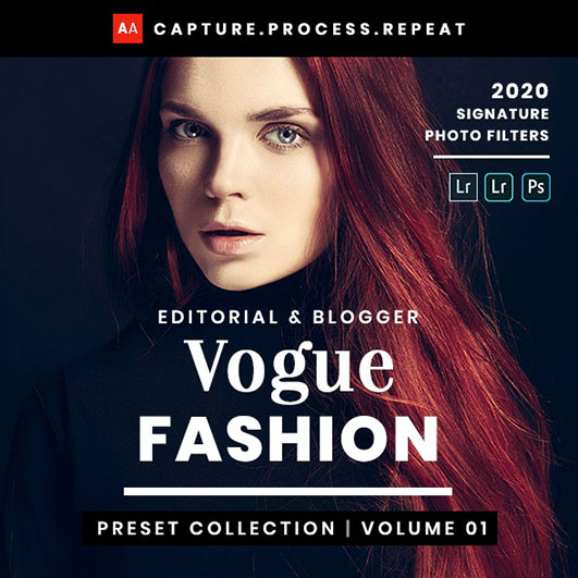 پریست لایت روم فشن Vogue Fashion Desktop And Mobile Lightroom Presets