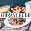 34 پریست لایت روم و پریست کمرا راو مواد غذایی Vibrant Food Lightroom Presets