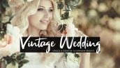 34 پریست لایت روم و کمرا راو عروسی Vintage Wedding Lightroom Presets