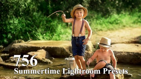 756 پریست لایت روم فصل تابستان Summertime Lightroom Presets