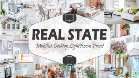 پریست لایتروم عکاسی املاک Real State Mobile And Desktop Lightroom