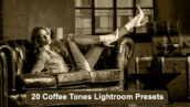 پریست لایتروم عکاسی تم رنگ قهوه Coffee Tones Lightroom Presets Graphic