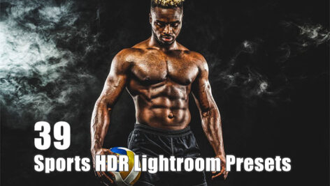 39 پریست لایت روم حرفه ای ورزشی Sports HDR Lightroom Presets