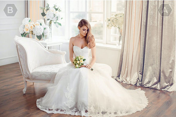 40 پریست لایت روم حرفه ای عروس Pro Wedding Lightroom Presets
