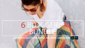 6 افکت رنگی لایت روم مخصوص بلاگرها Blogger Bundle Presets