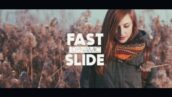پروژه افتر افکت با موزیک وله سبک نویز Fast Dynamic Glitch Slide