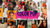 40 پریست لایت روم 2020 تم رنگی Color Pop Lightroom Presets