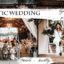 پریست آماده عروسی برای لایتروم تم عروسی روستایی Rustic Wedding Lightroom Presets